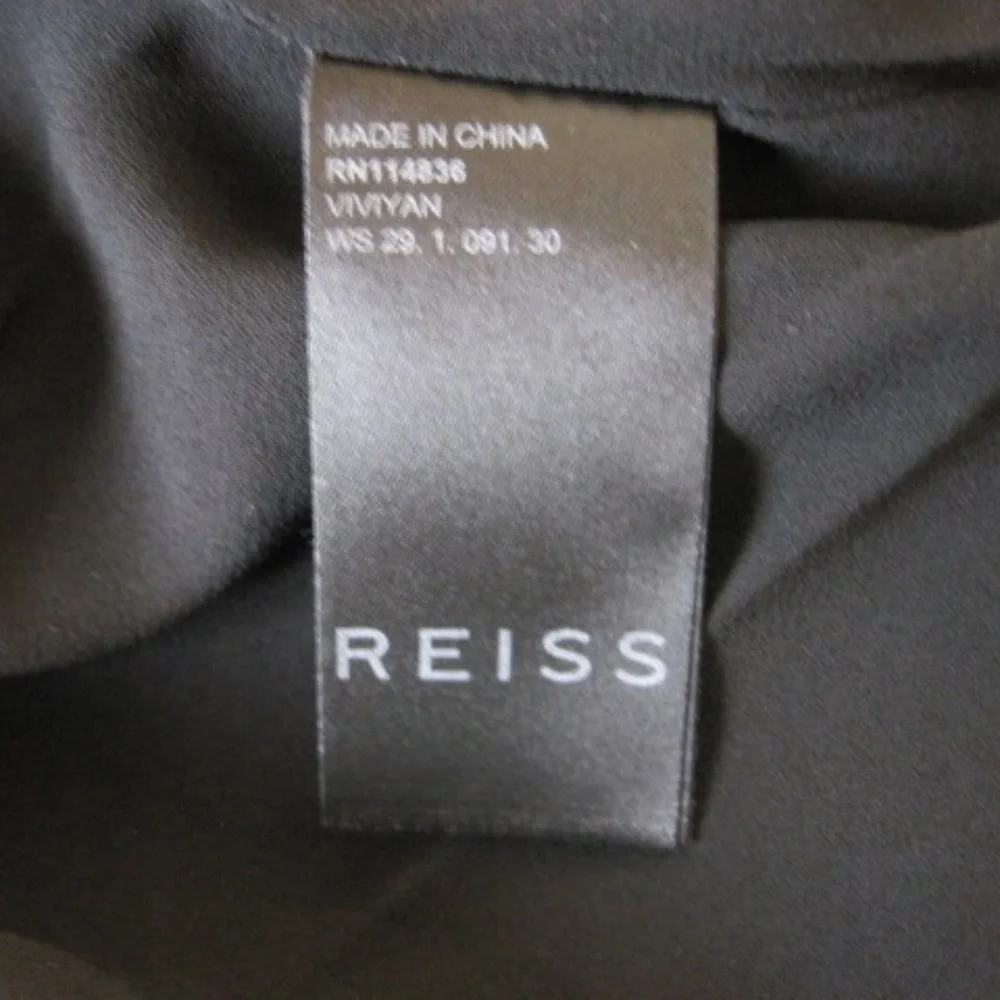 Reiss Vivian Printed Flippy Dress - Picture 11 of 15